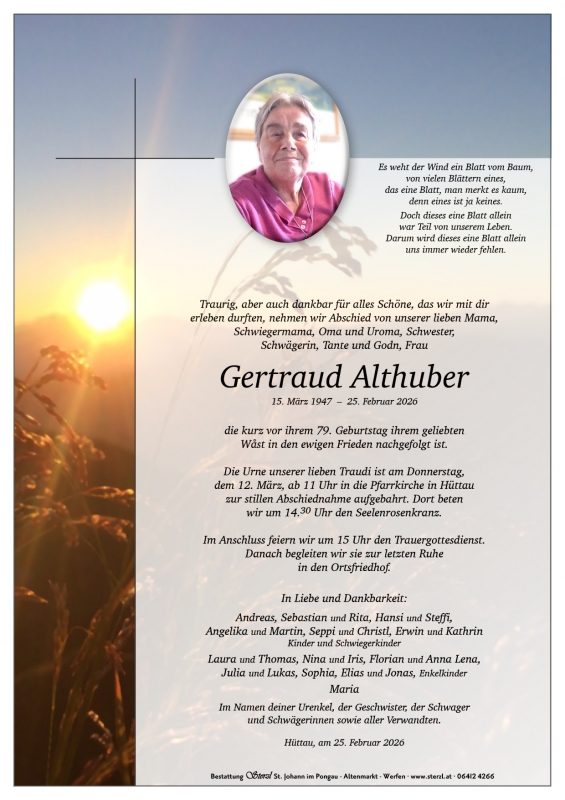 Gertraud Althuber