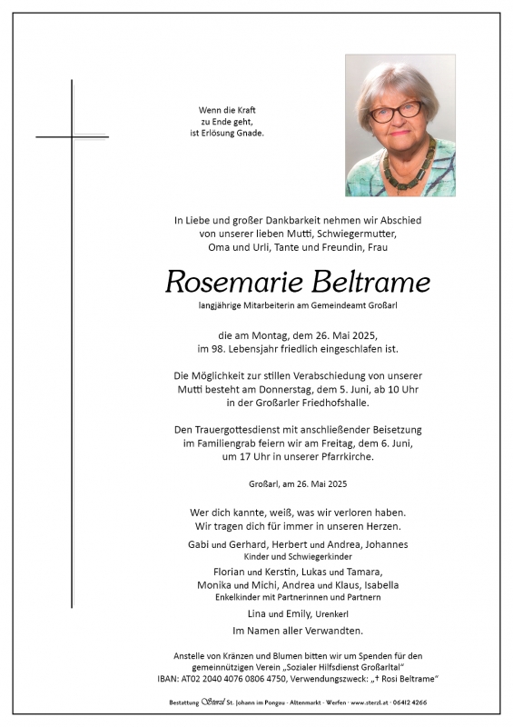 Rosemarie Beltrame