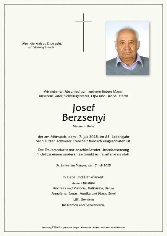 Josef Berzsenyi