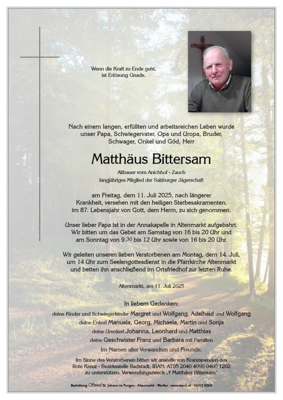 Matthäus Bittersam