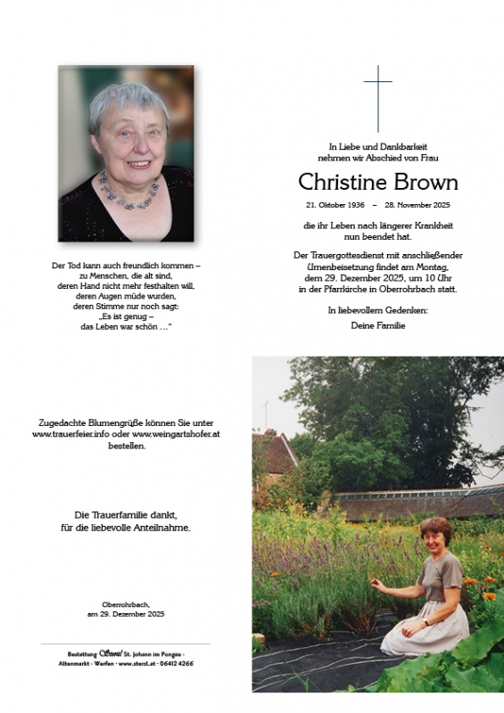 Christine Brown