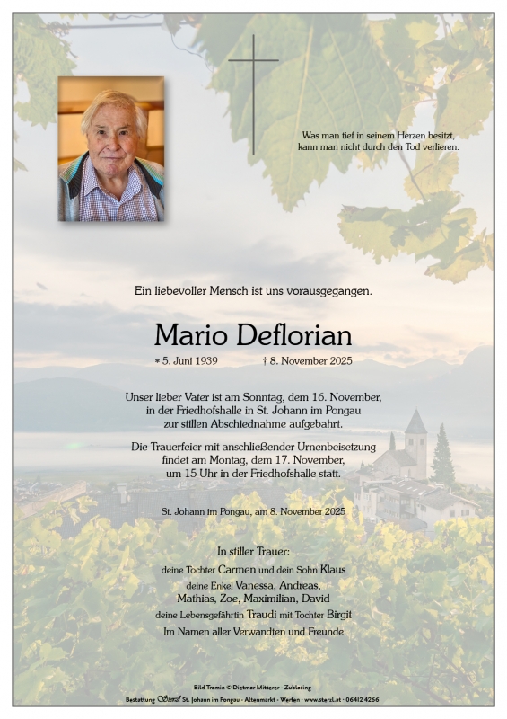Mario Deflorian