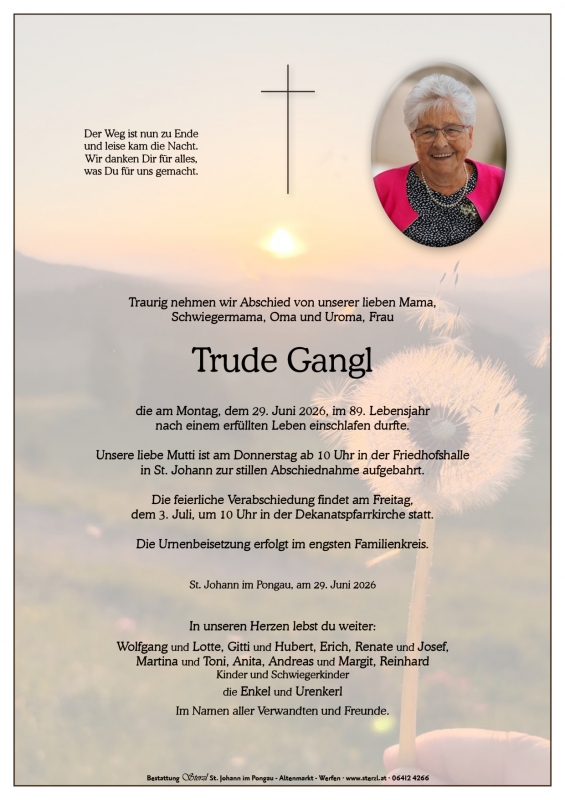 Trude Gangl