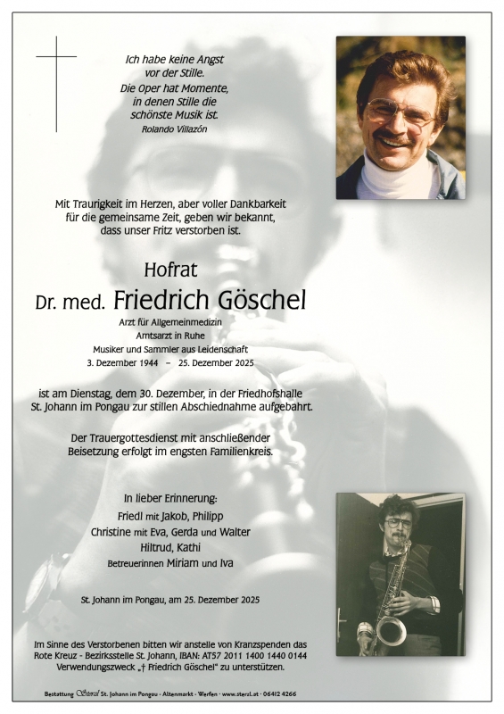 Dr. Friedrich Göschel