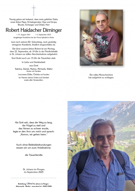 Robert Haidacher Dirninger