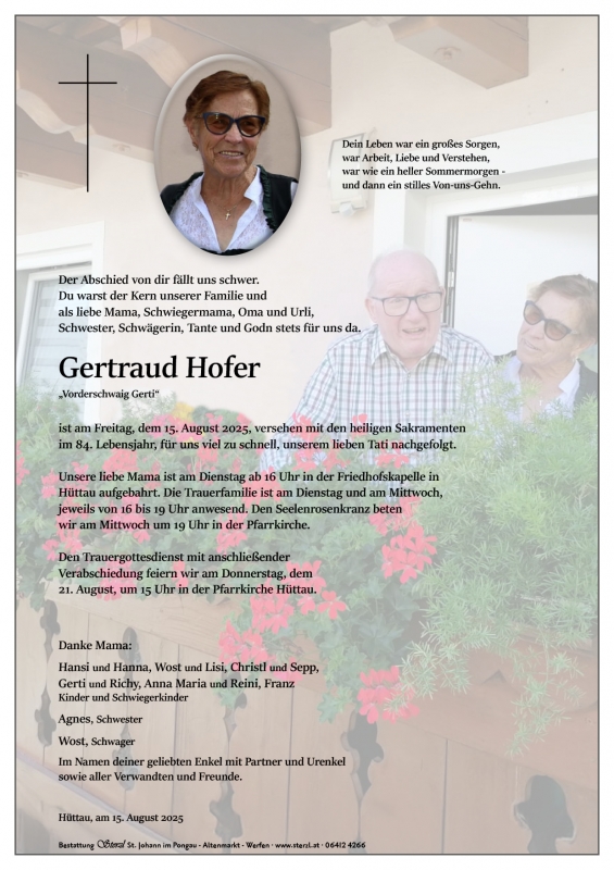 Gertraud Hofer