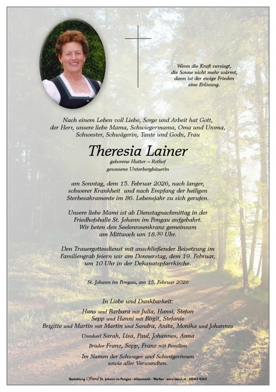 Theresia Lainer