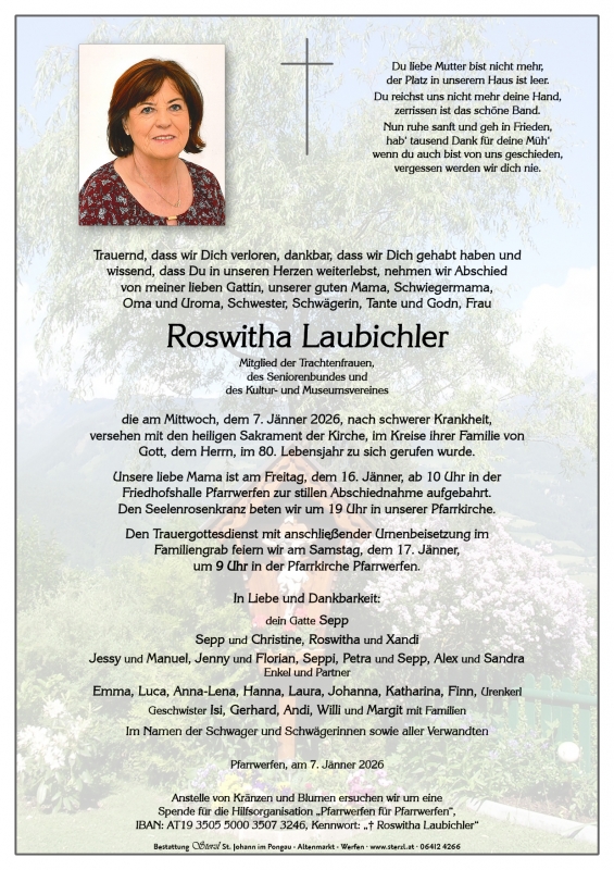 Roswitha Laubichler