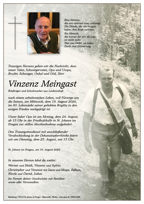 Vinzenz Meingast