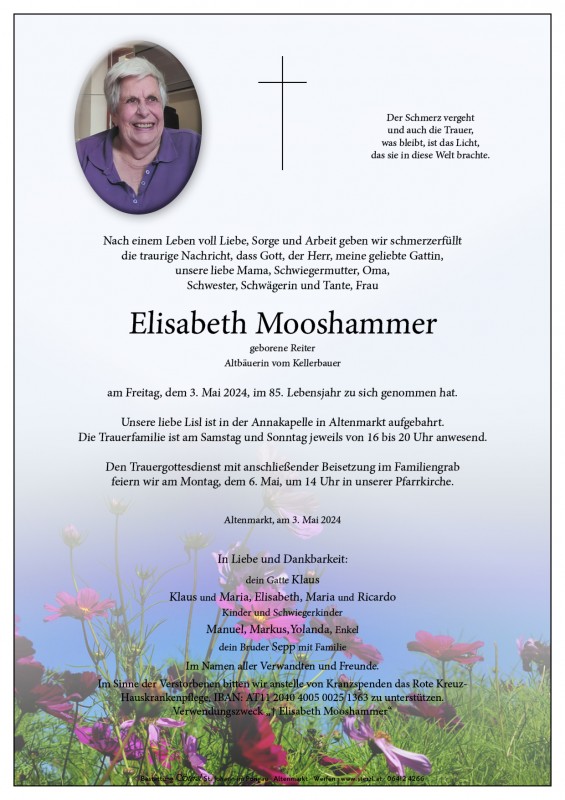Elisabeth Mooshammer