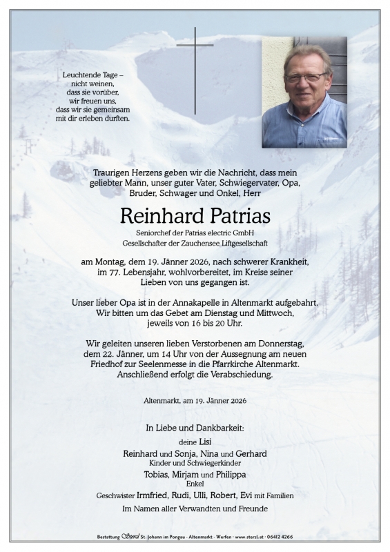 Reinhard Patrias