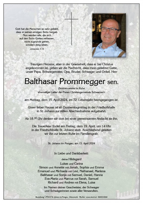 Balthasar Prommegger