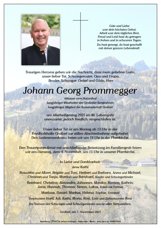 Johann Georg Prommegger