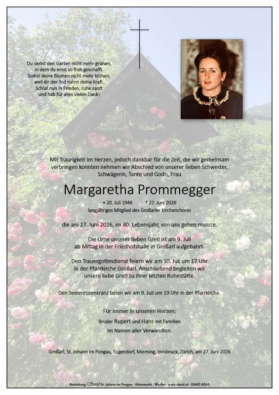 Margaretha Prommegger