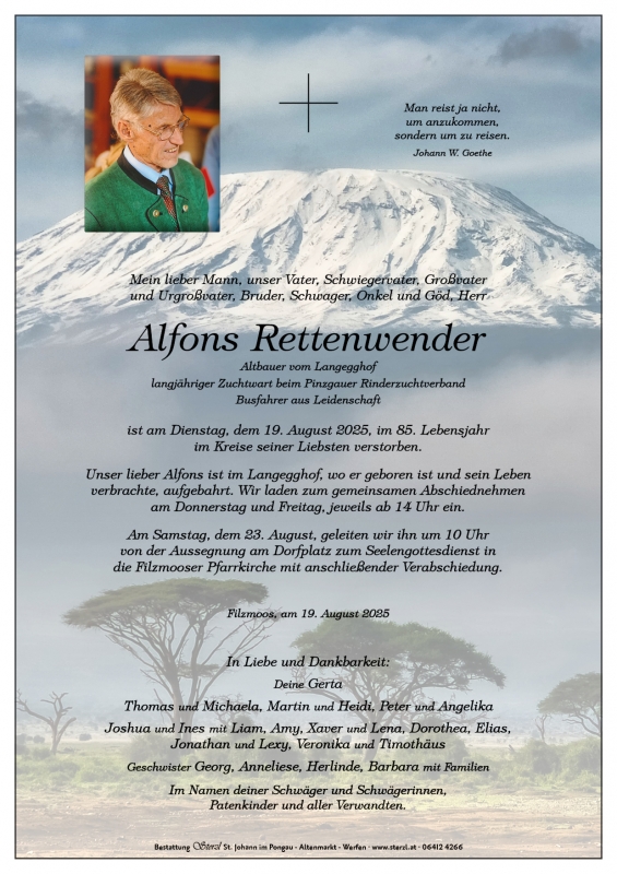 Alfons Rettenwender