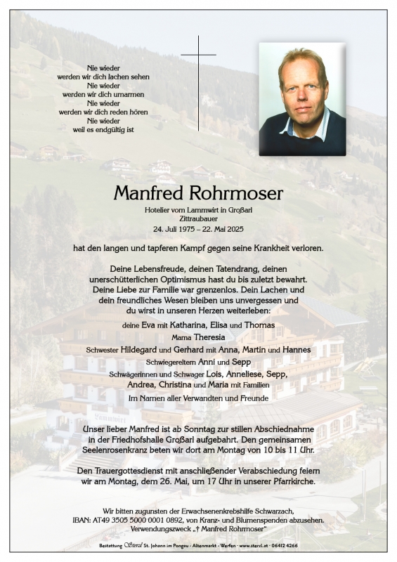 Manfred Rohrmoser