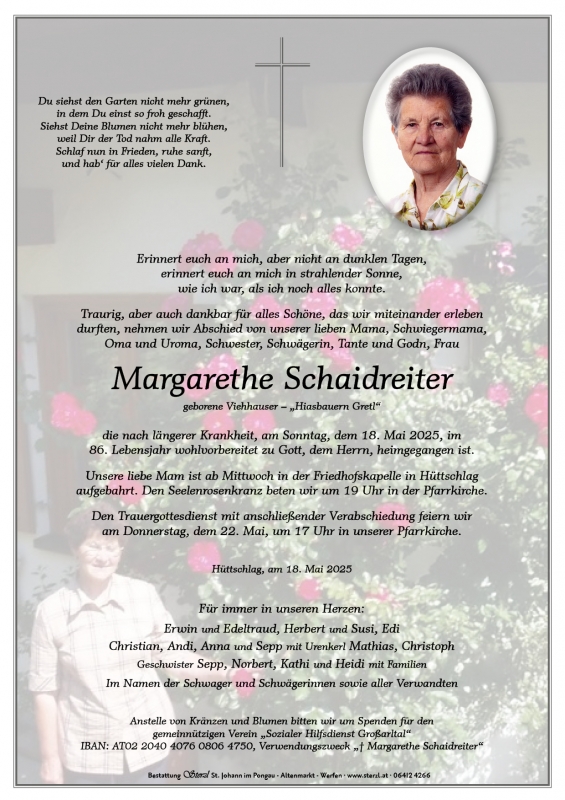 Margarethe Schaidreiter