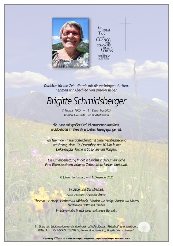 Brigitte Schmidsberger