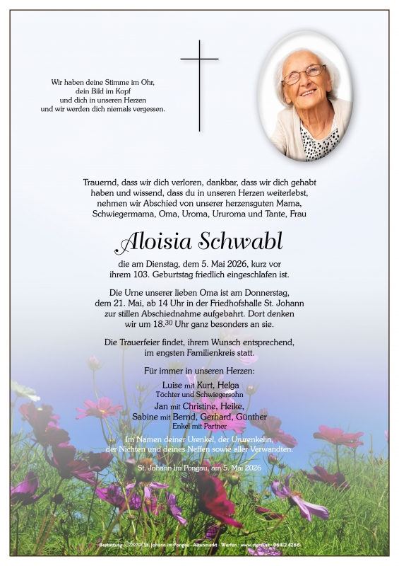 Aloisia Schwabl