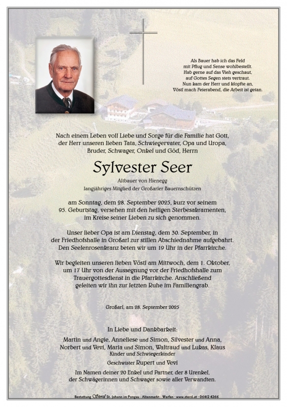 Sylvester Seer