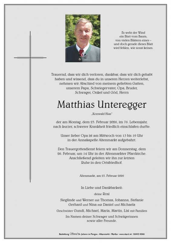 Matthias Unteregger
