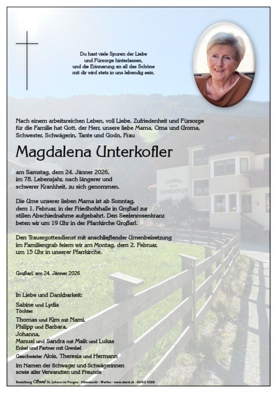 Magdalena Unterkofler