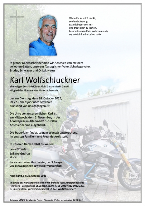 Karl Wolfschluckner