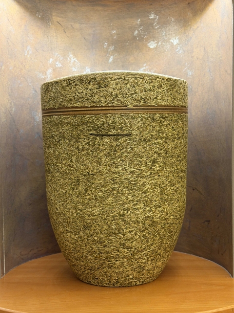 Urne 12001 Thymian - Pfefferminze Bio-Urne Thymian - Pfefferminze (Sonnentor), Bestattung Sterzl